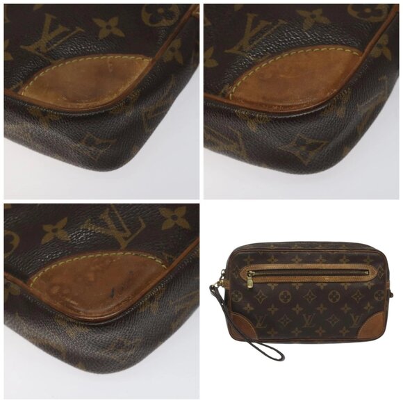 LOUIS VUITTON Monogram Marly Dragonne GM Clutch Bag - Picture 10 of 14